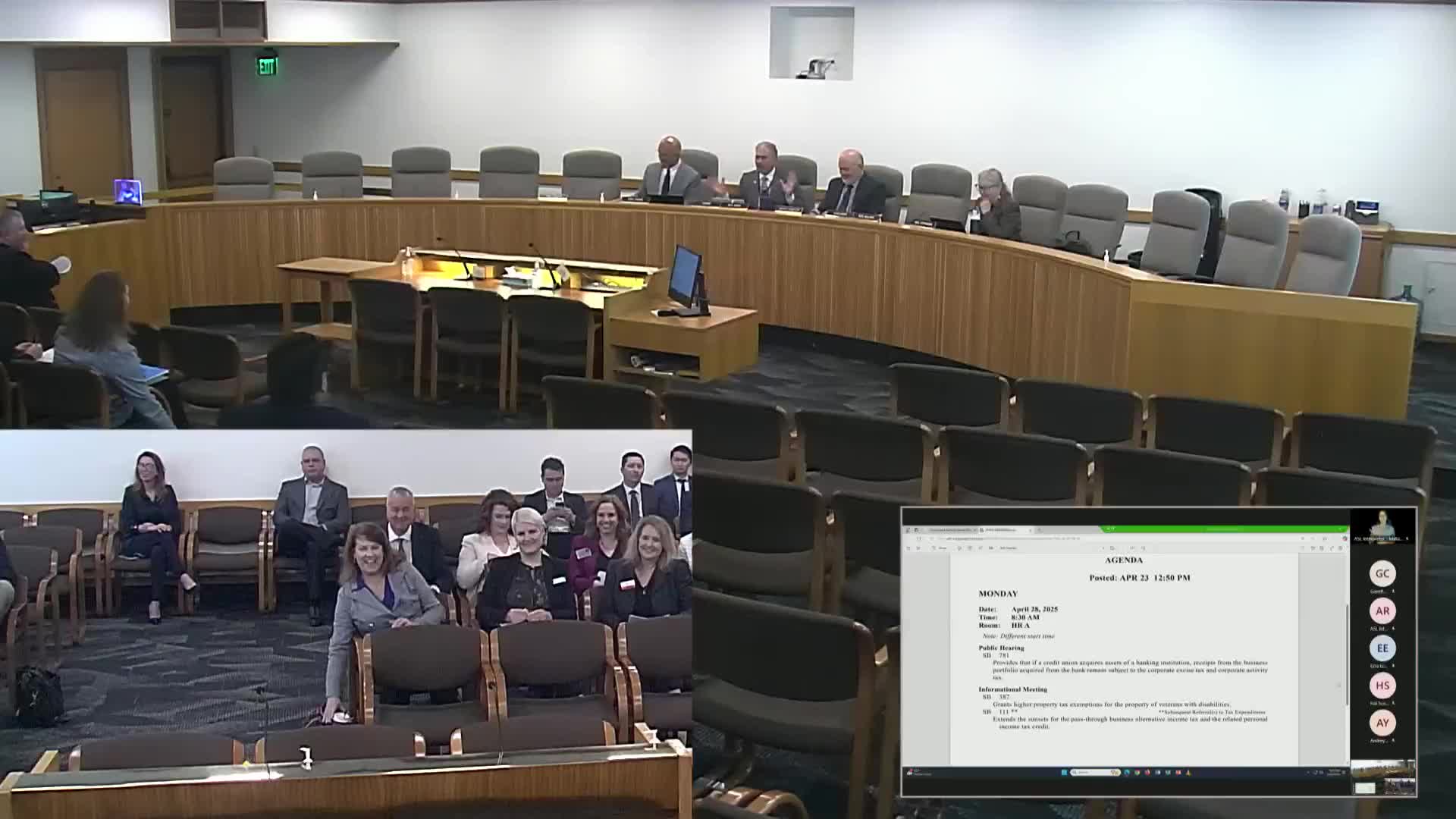 Senate committee hears bill to tax receipts when Oregon-chartered credit unions buy bank business portfolios