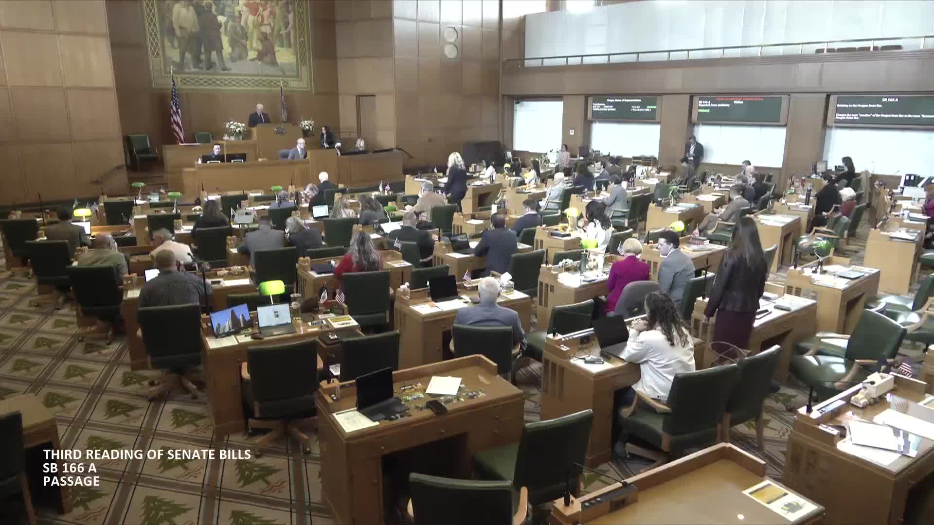 House passes bill renaming 'members' to 'licensees' in Oregon State Bar law, lowers quorum for board