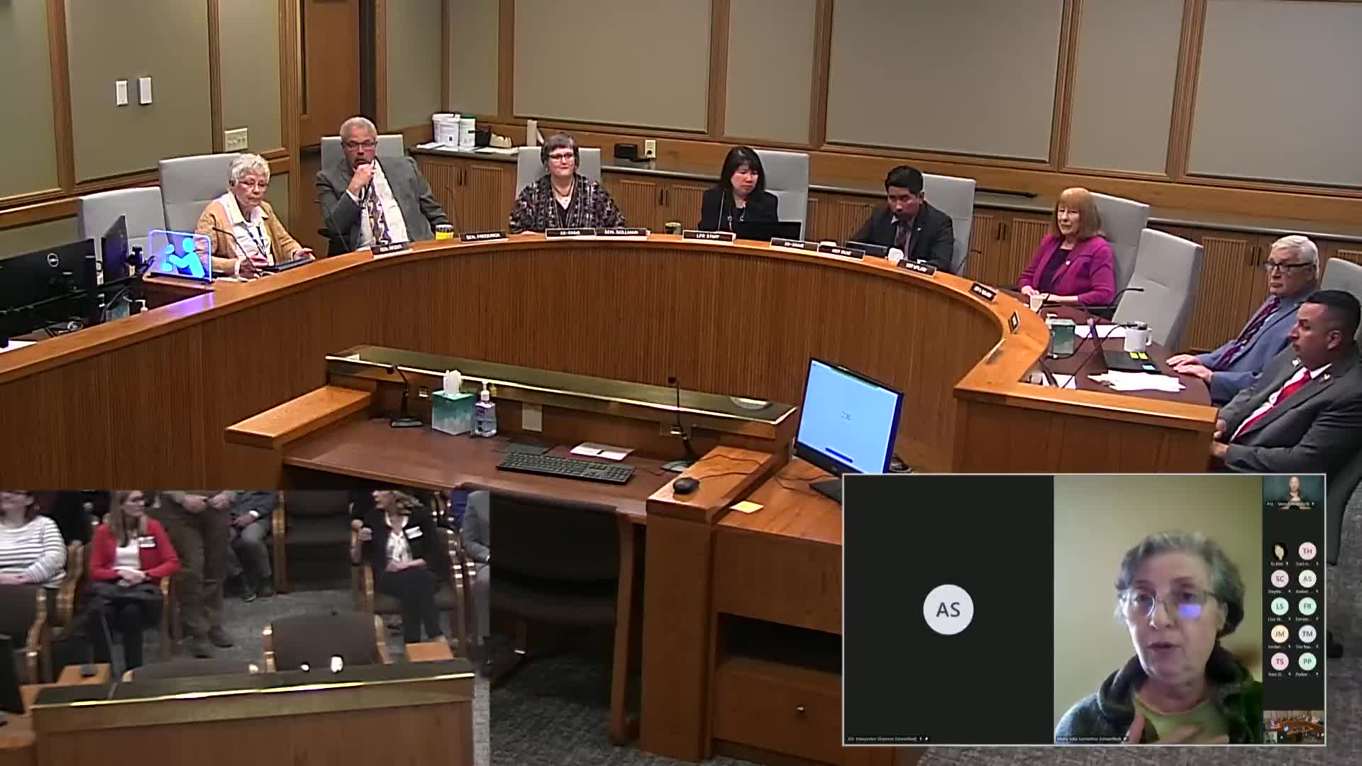 Maria Sorrentino advocates for pay parity for part-time faculty at Clackamas Community College