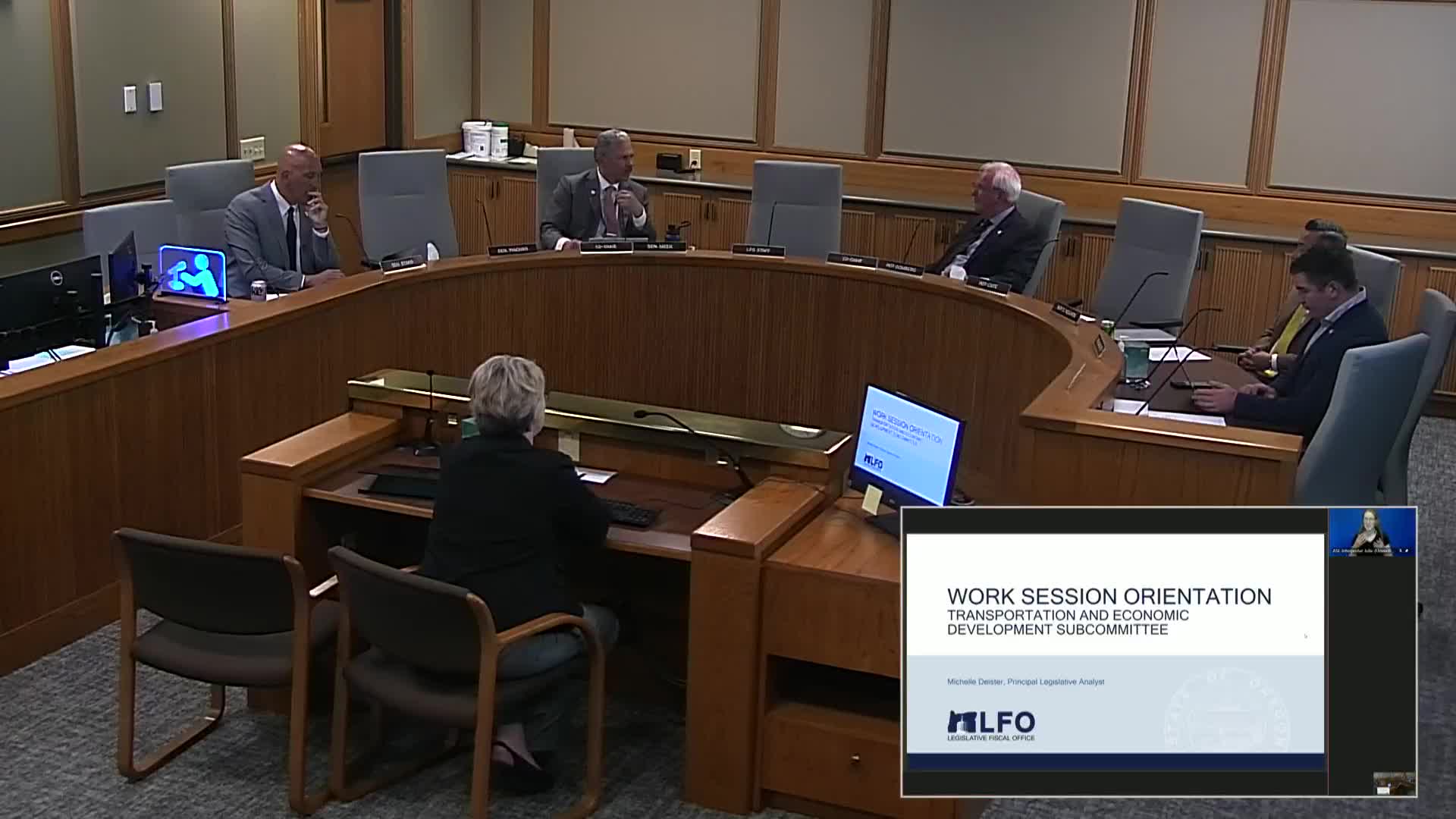 Subcommittee Gets Orientation on Budget bills, Amendments, Key Performance Measures and Posting Rules