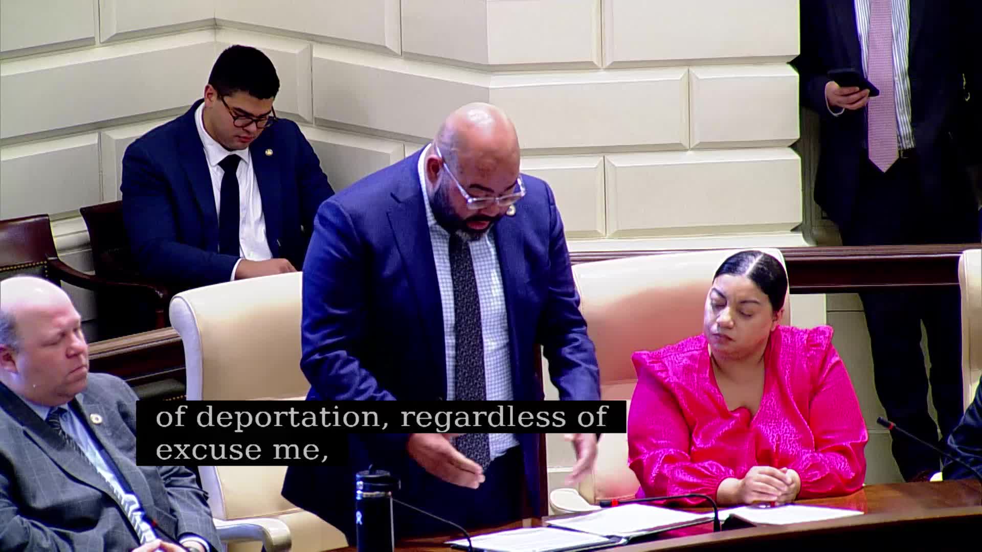 Senator condemns Trump's immigration policies and the erosion of civil rights