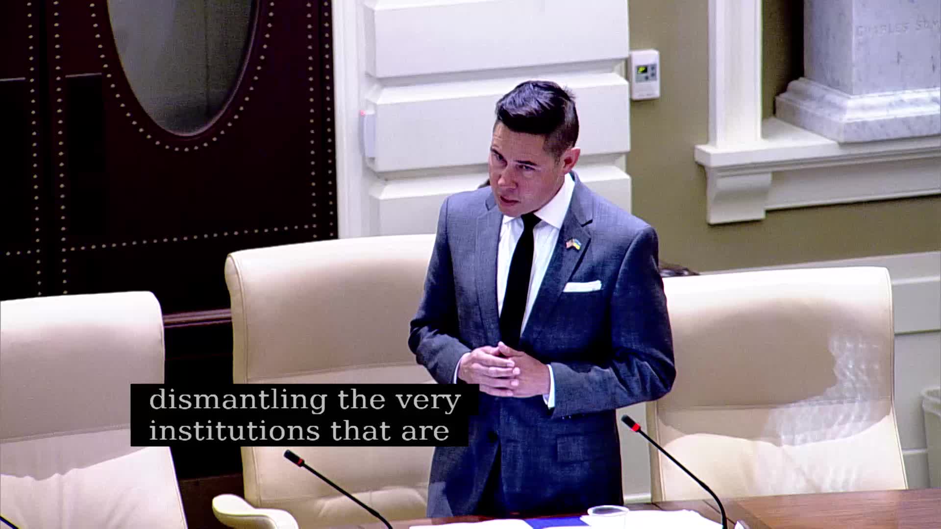 Congressman urges action against cuts in Massachusetts education and healthcare funding