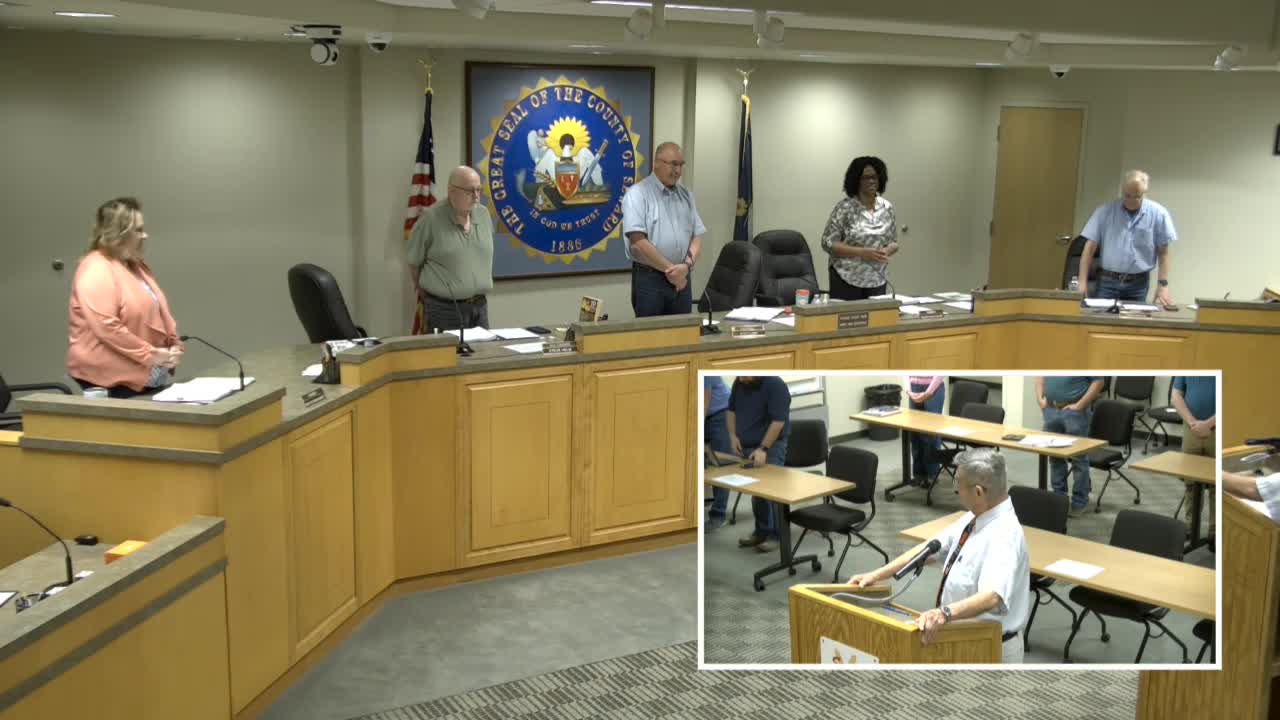 Community leaders gather for prayer and appreciation for county services