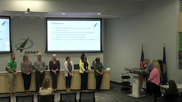 Derby Education Foundation awards classroom grants and announces pickleball fundraiser