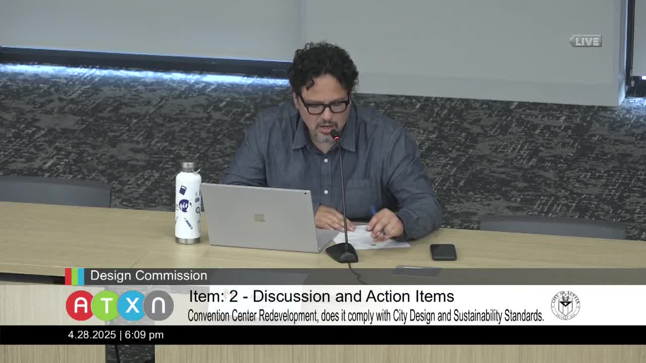 City Commissioners revise sustainability standards in urban design project