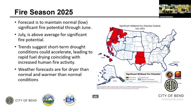Central Oregon prepares for heightened wildfire risk in July with coordinated response plans