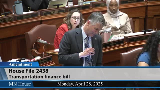 Minnesota legislators debate greenhouse gas emissions law amendment for transportation system