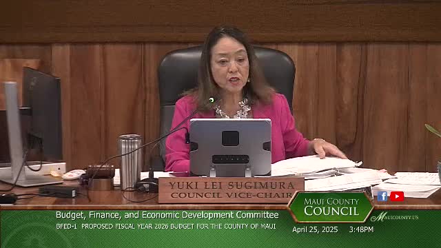 Council revisits funding allocation for Malama Kakanilua to clarify name change