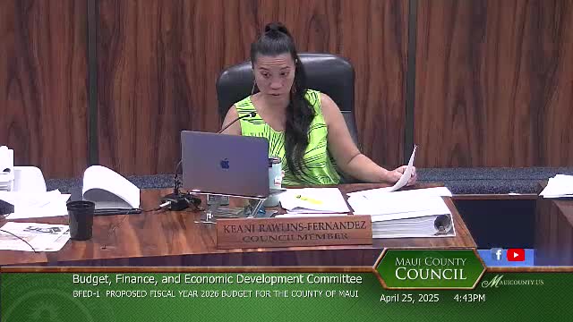Council member Fernandez proposes $200K for East Maui resiliency hub enhancements