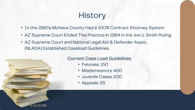 Mohave County Public Defender Office requests additional staffing amid rising case loads