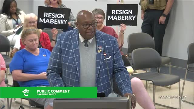 Community members challenge Aaron Mayberry's school board position over equity concerns