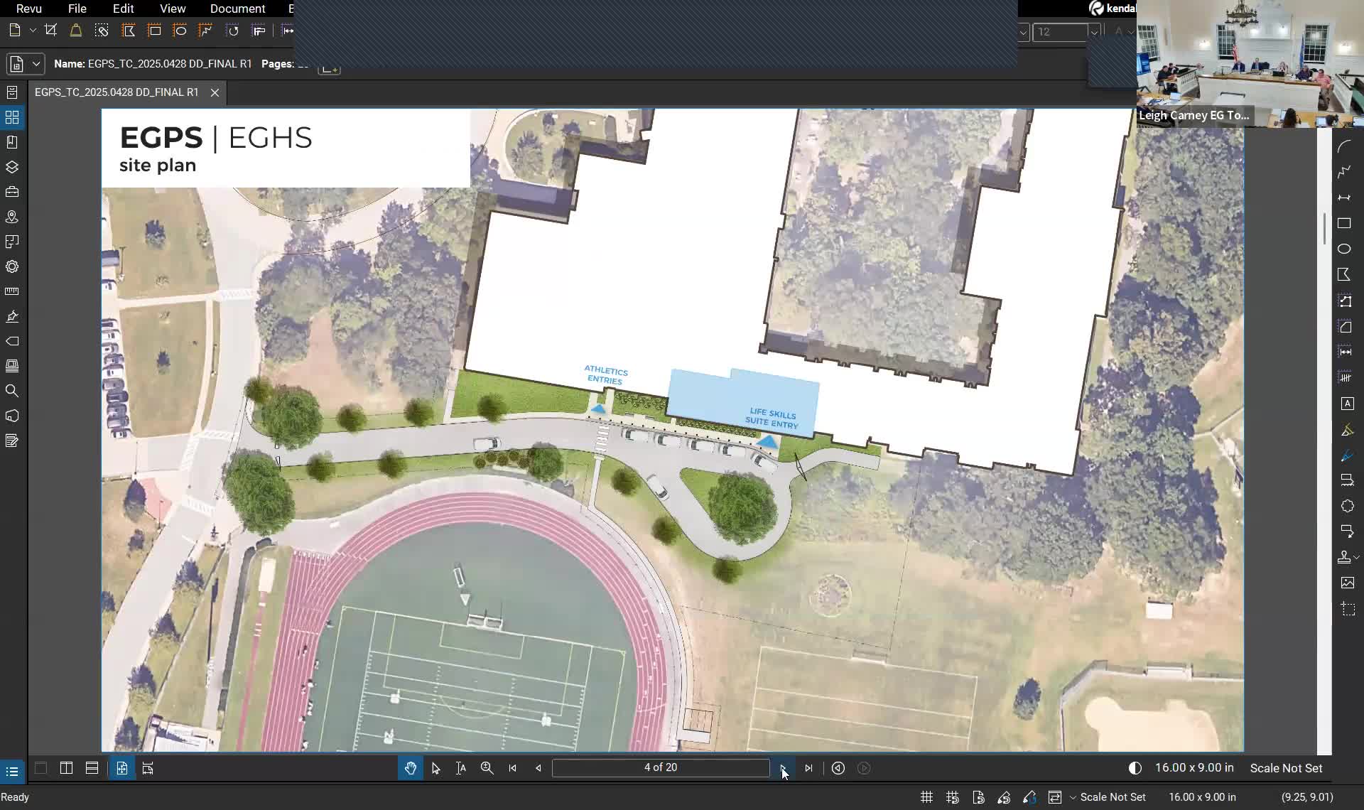 School District proposes two-story addition and site plan for Frenchtown Elementary