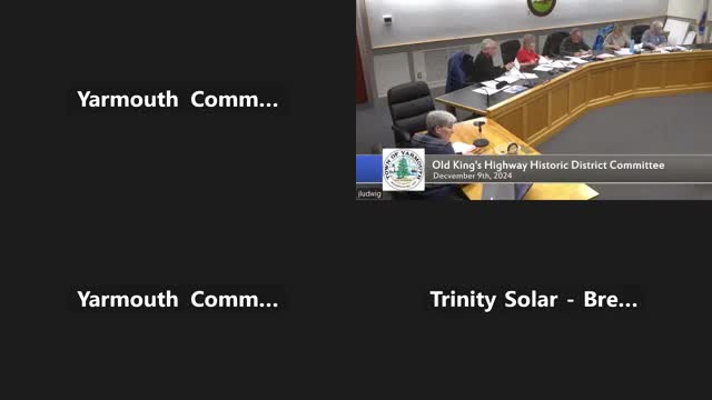 Council tables application as Brendan returns to Zoom meeting