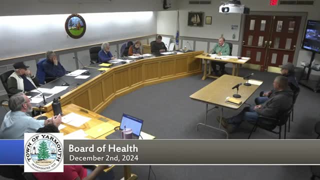 Yarmouth Board of Health mandates Title 5 inspection for gray water discharge within 10 days