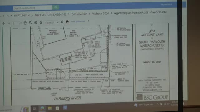 John Leahy advocates for reduced patio plan at Puykers River conservation meeting