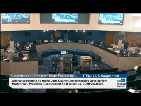 Miami Dade County commissioners unanimously approve Infinity Gardens development application