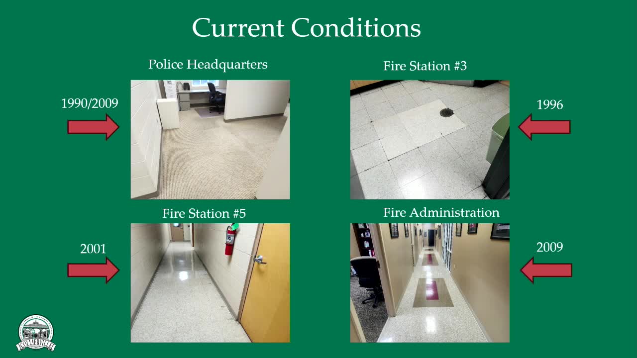 Board awards $150,528 flooring contract to Alexander Construction for police, fire facilities