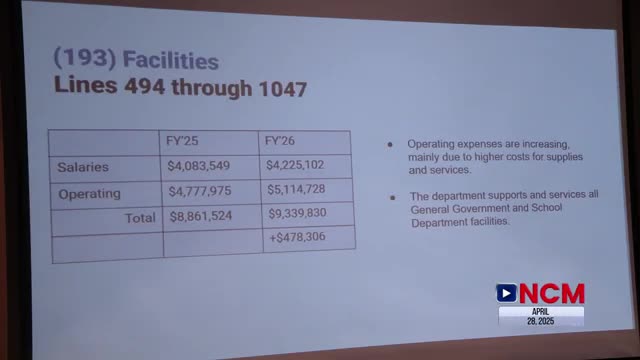 Capital Outlay Committee outlines five-year plan for school and general government facilities