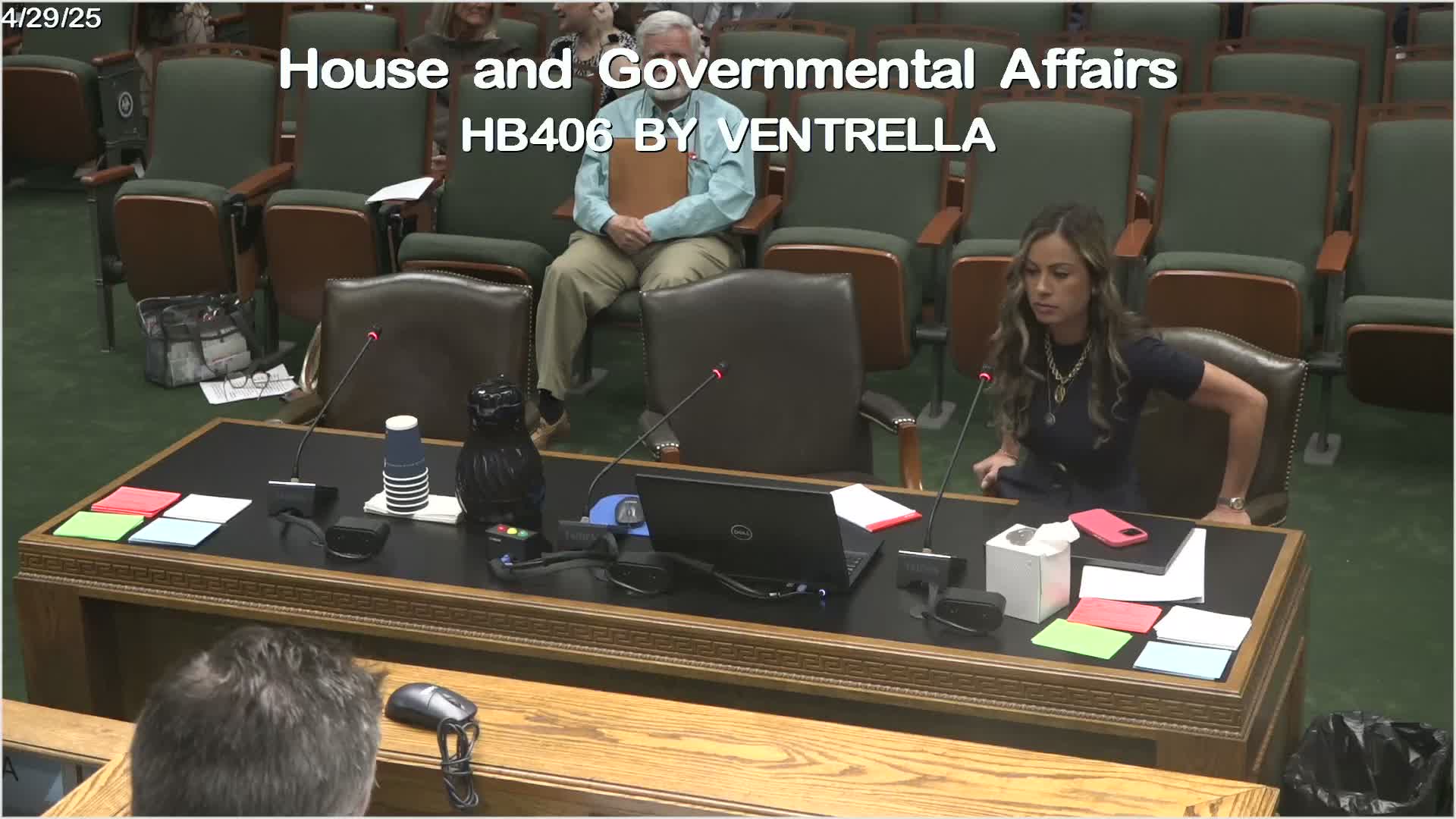 Representative Ventrella advocates for expungement of unjust professional records in House Bill 4066
