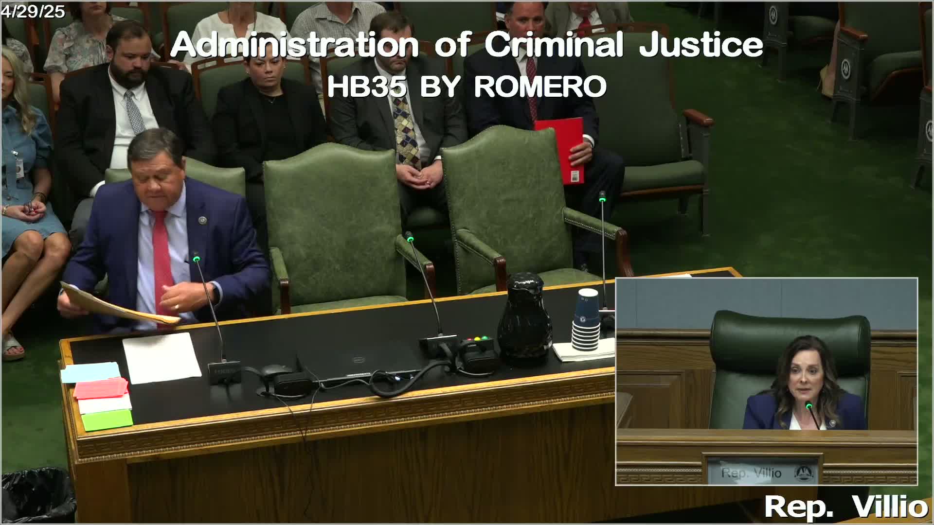 Representative Hughes advocates for HB 141 to reform bail obligations for deported defendants