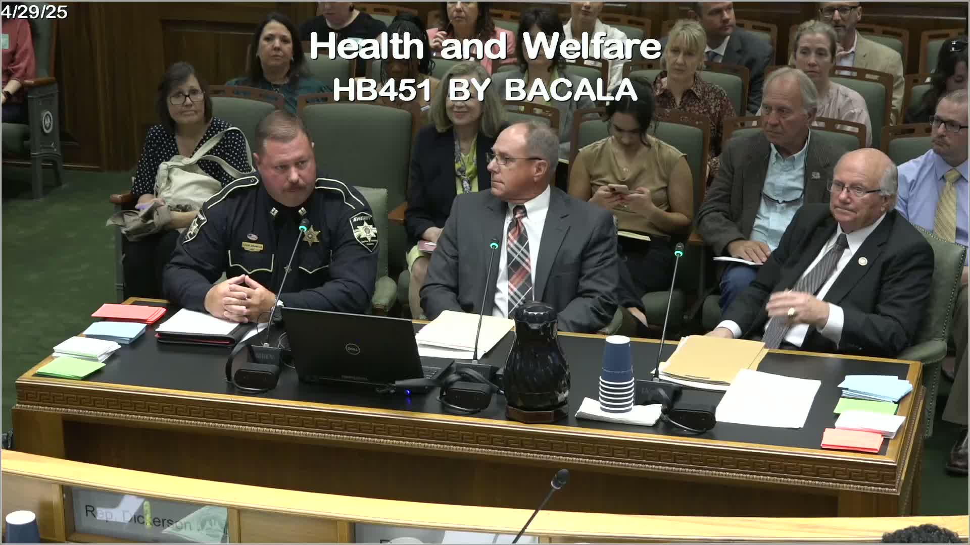 Captain Johnson advocates for school resource officers' protocol amendments in Bossier Parish