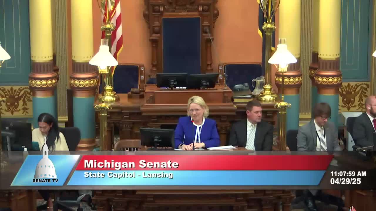 Majority Leader Singh leads Senate through recess and order of bills