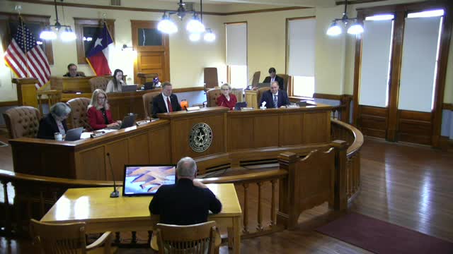 Commissioners approve lifting burn ban and revising election precincts in Texas