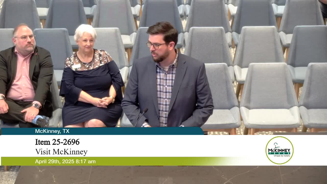 Visit McKinney Finance Committee reports 8% increase in hotel occupancy tax revenue