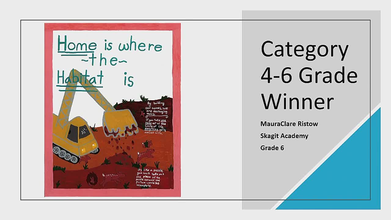 Skagit County announces Soil and Water Stewardship Month celebrating student art winners