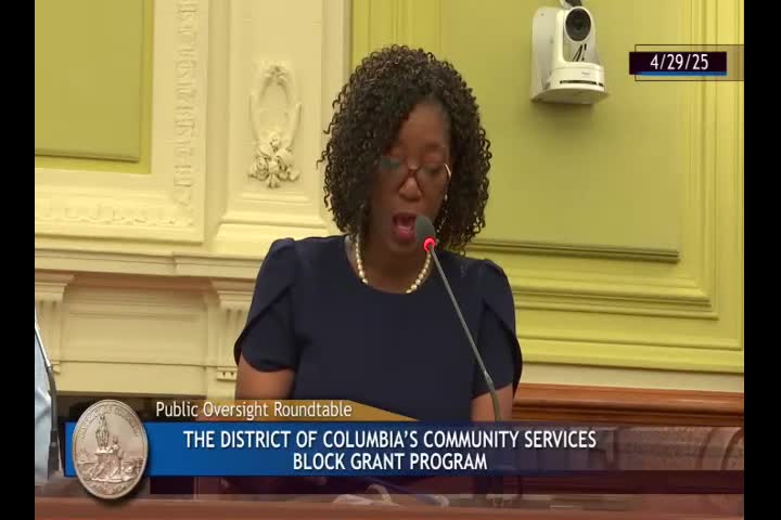 UPO Chair Lafayette Barnes highlights organization's commitment to community support in DC