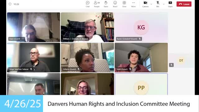 Danvers HRIC finalizes Pride plans, sets Juneteenth date and proposes community grants program