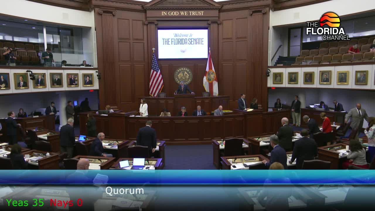 Florida Senate passes significant bills on waste reduction and autism alerts