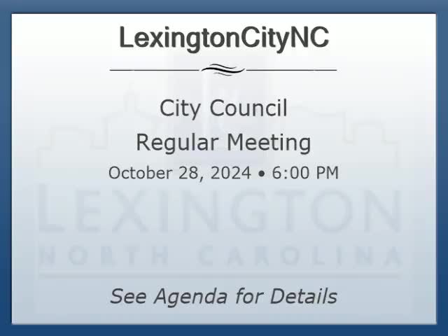 Lexington City Council reschedules meeting and announces upcoming Veterans Day events