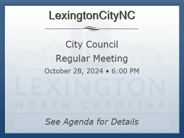 Lexington City Council praises employees and agencies for barbecue festival success