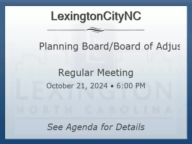 Lexington residents oppose development citing traffic and safety concerns on Country Club Drive