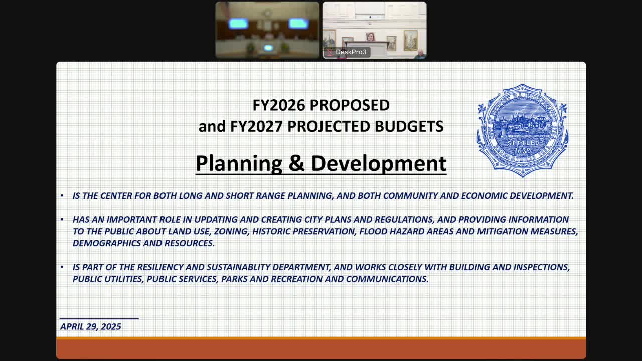 Newport Planning Department outlines budget and housing initiatives for 2024