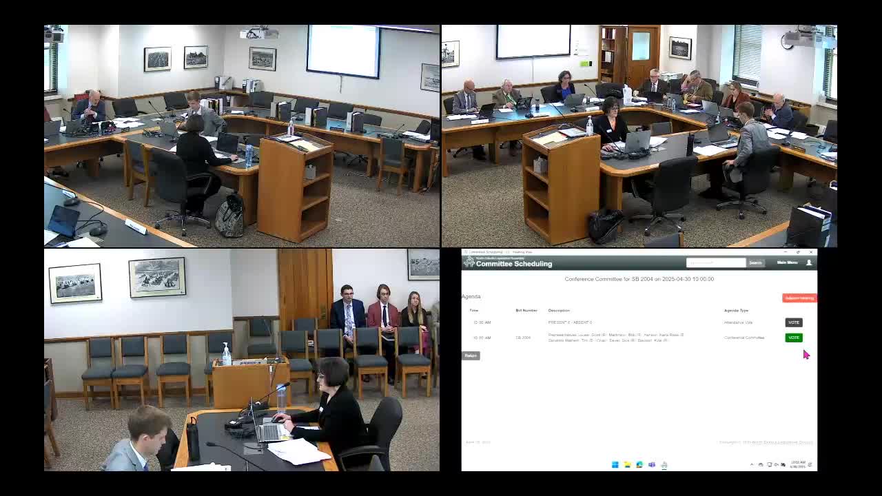 Conference committee backs using 'respondent' in ethics rules; asks staff to draft amendment