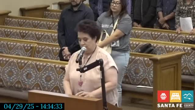 Santa Fe County remembers community advocates and addresses domestic violence concerns