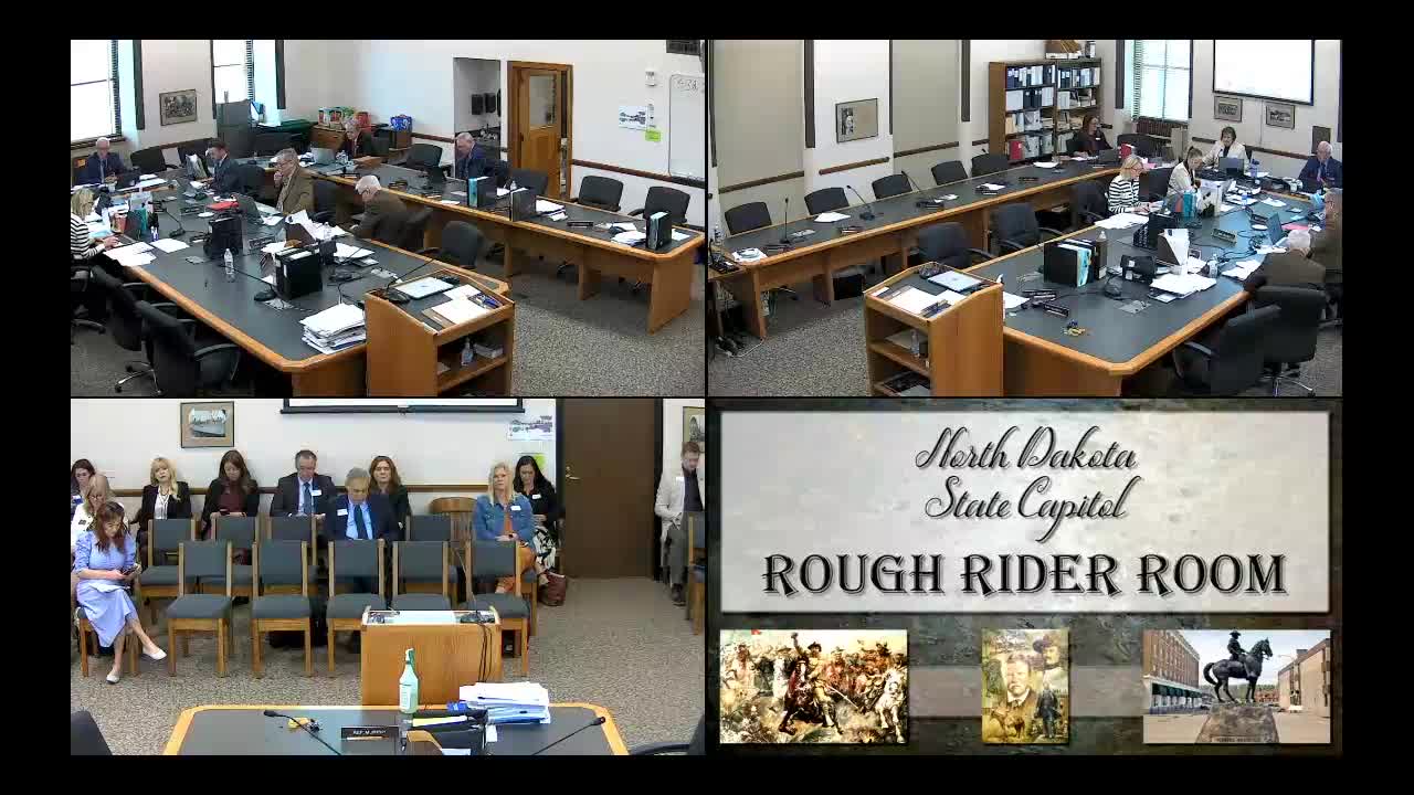 Conference committee accepts Senate position to remove state hospital funding and steering committee from HB1012