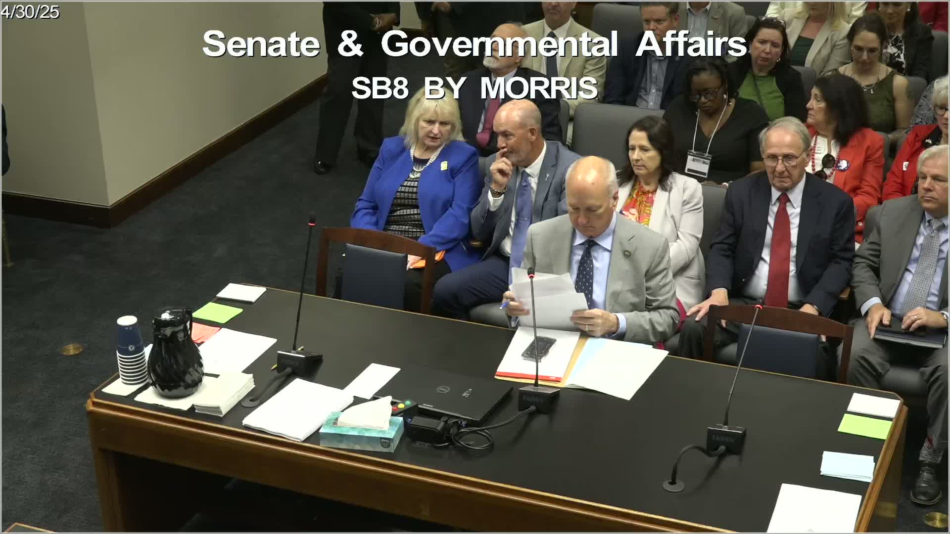 Senate committee advances constitutional change to let Legislature add unclassified state jobs