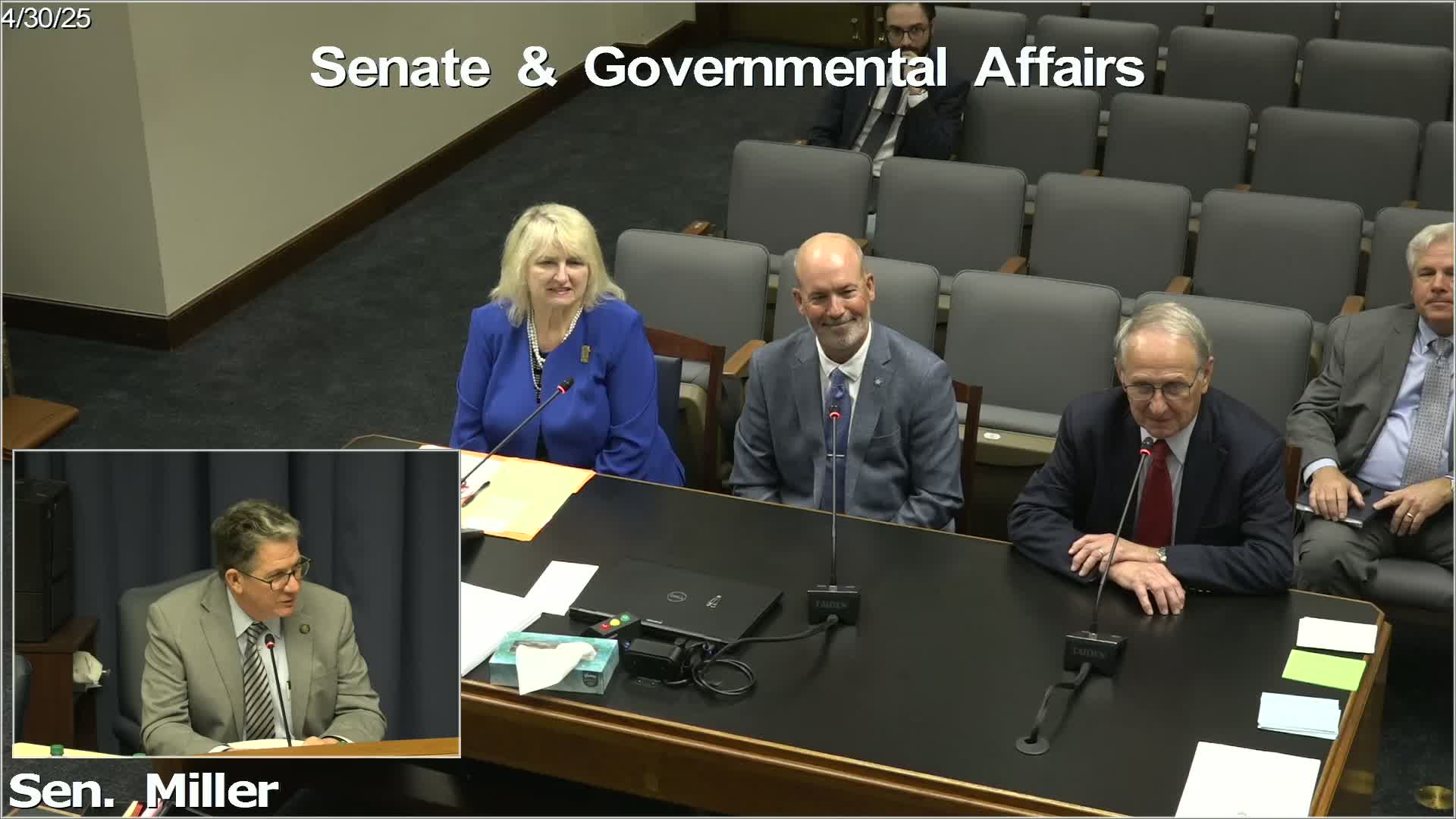 Committee holds confirmation hearings for board, corrections and public‑safety nominees