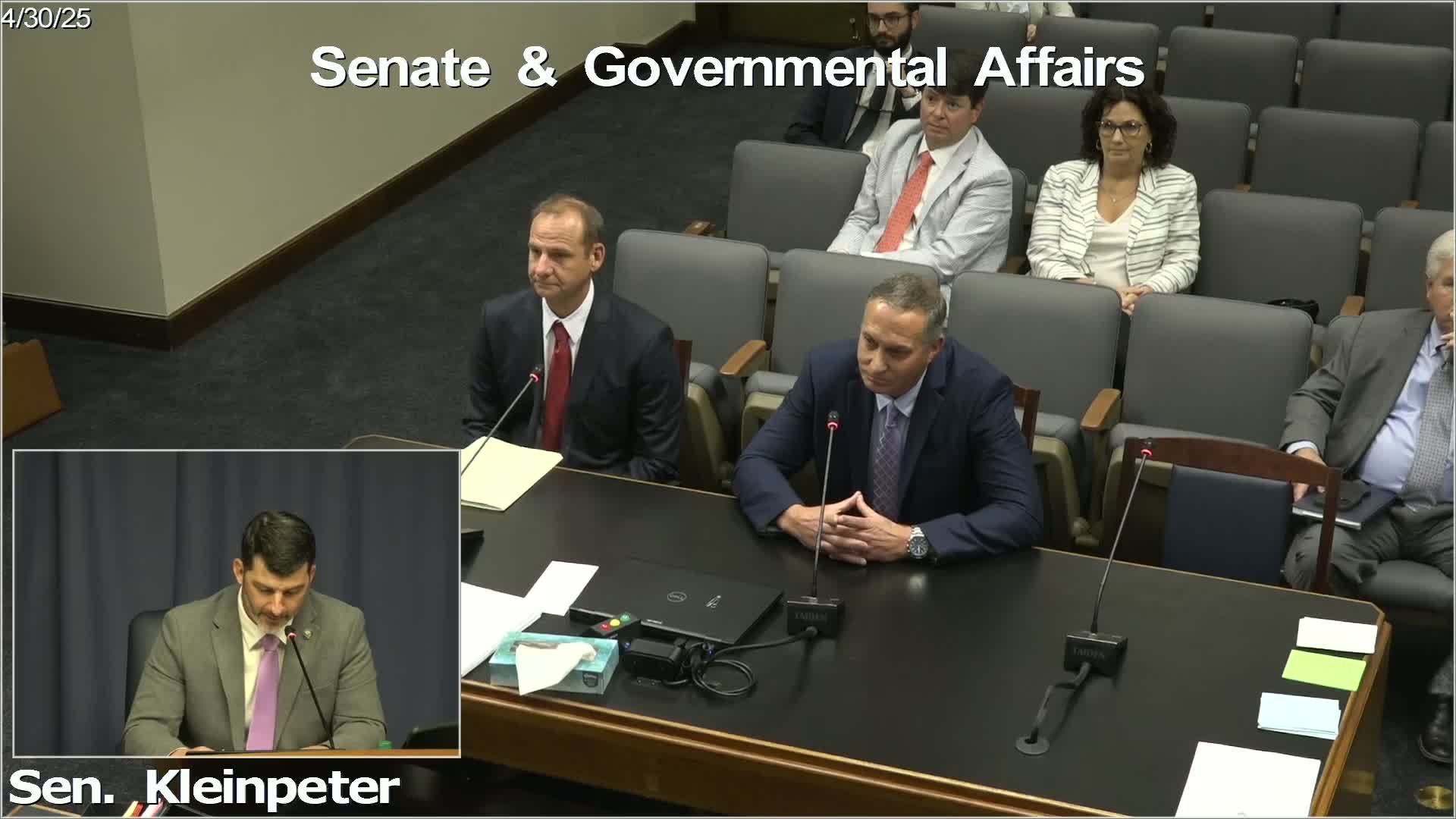 Senate committee addresses overdetention issues and confirms new corrections leadership
