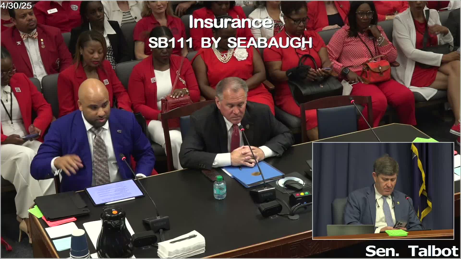 Senators debate impact of insurance claim timelines on plaintiffs' rights