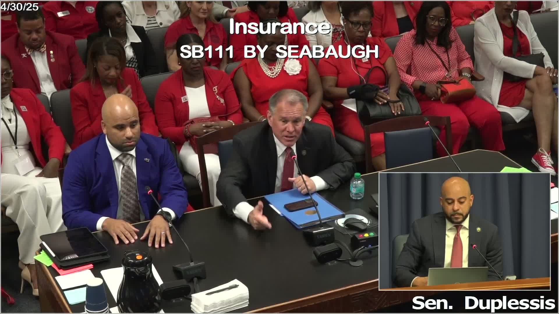 Senate hearing debates bad faith insurance claims bill impacts on policyholders