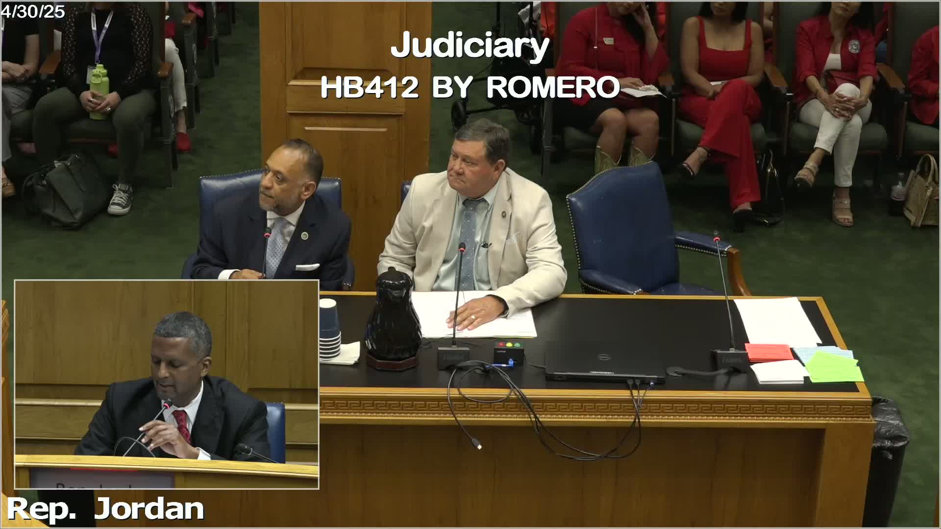 Chad Rogers opposes House Bill 412 for favoring big tobacco over small vape businesses