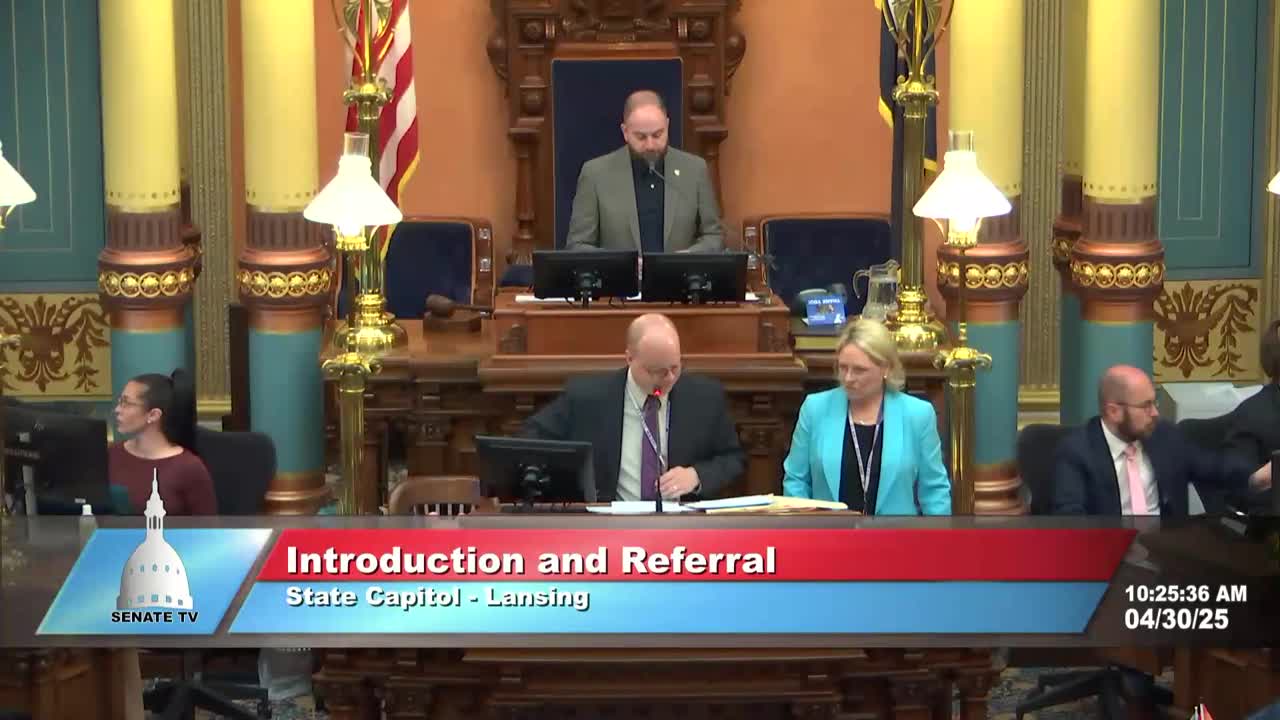 Michigan Senate advances multiple bills including natural gas protection and election law amendments