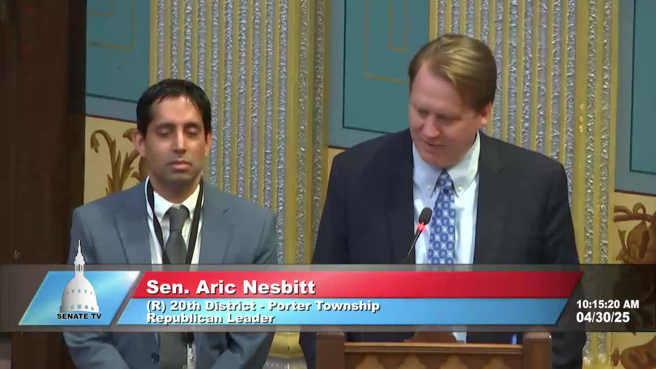 Senate commemorates Dave Biswas for 19 years of dedicated service