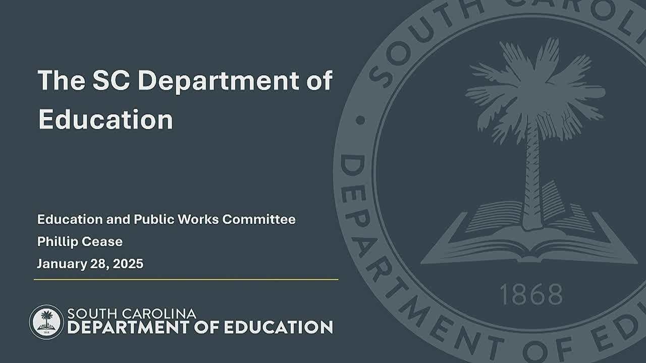 State Department of Education outlines literacy, math and school-safety priorities and budget requests