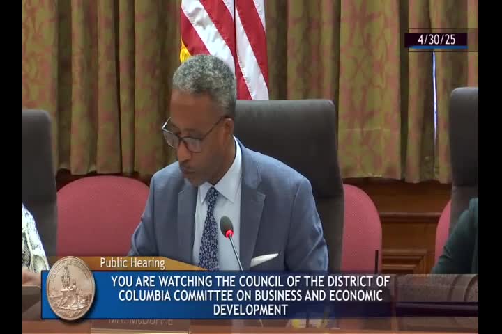 Bill Benite advocates for Parcel 13 affordable housing project in Washington DC