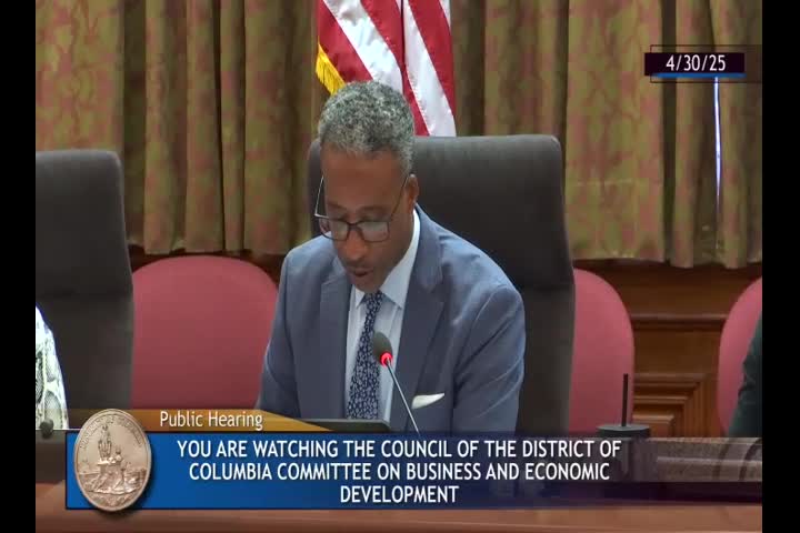 Council discusses Malcolm X development at 1351 Alabama Avenue in legislative hearing
